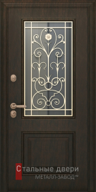 Входные двери МДФ в Голицино «Двери МДФ со стеклом»