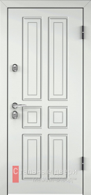 Входные двери МДФ в Голицино «Белые двери МДФ»